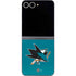 NHL San Jose Sharks Solid Background Galaxy Z Flip6 Skin
